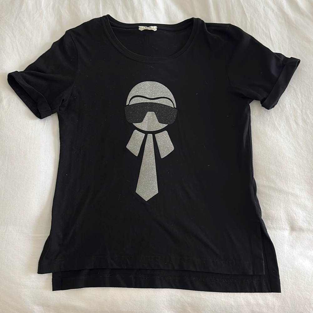 FENDI X KARL LAGERFELD TEE
